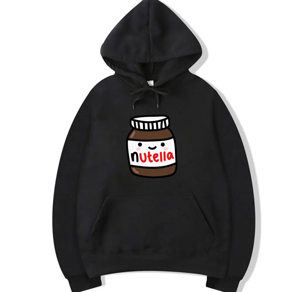 Толстовка Nutella Jar с капюшоном симпатичная Реалистичная как в холодильнике