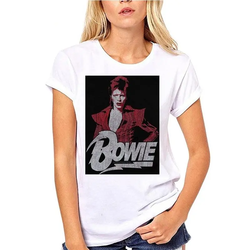 

Unisex T Shirt Women T-shirt Tees Top David Bowie Diamond David Adult O-neck Fashion Short Sleeved T Shirt For Men Summer Funny