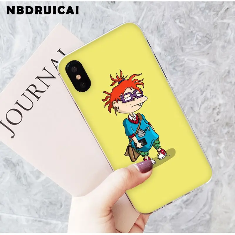 NBDRUICAI мультфильм Rugrats Amin прекрасный карамельный цвет мягкий чехол для телефона из