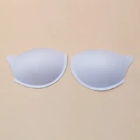 1pair black or white sew in bra cups pads push up swimwear dress corset soft foam insert chest cup women intimates accessories