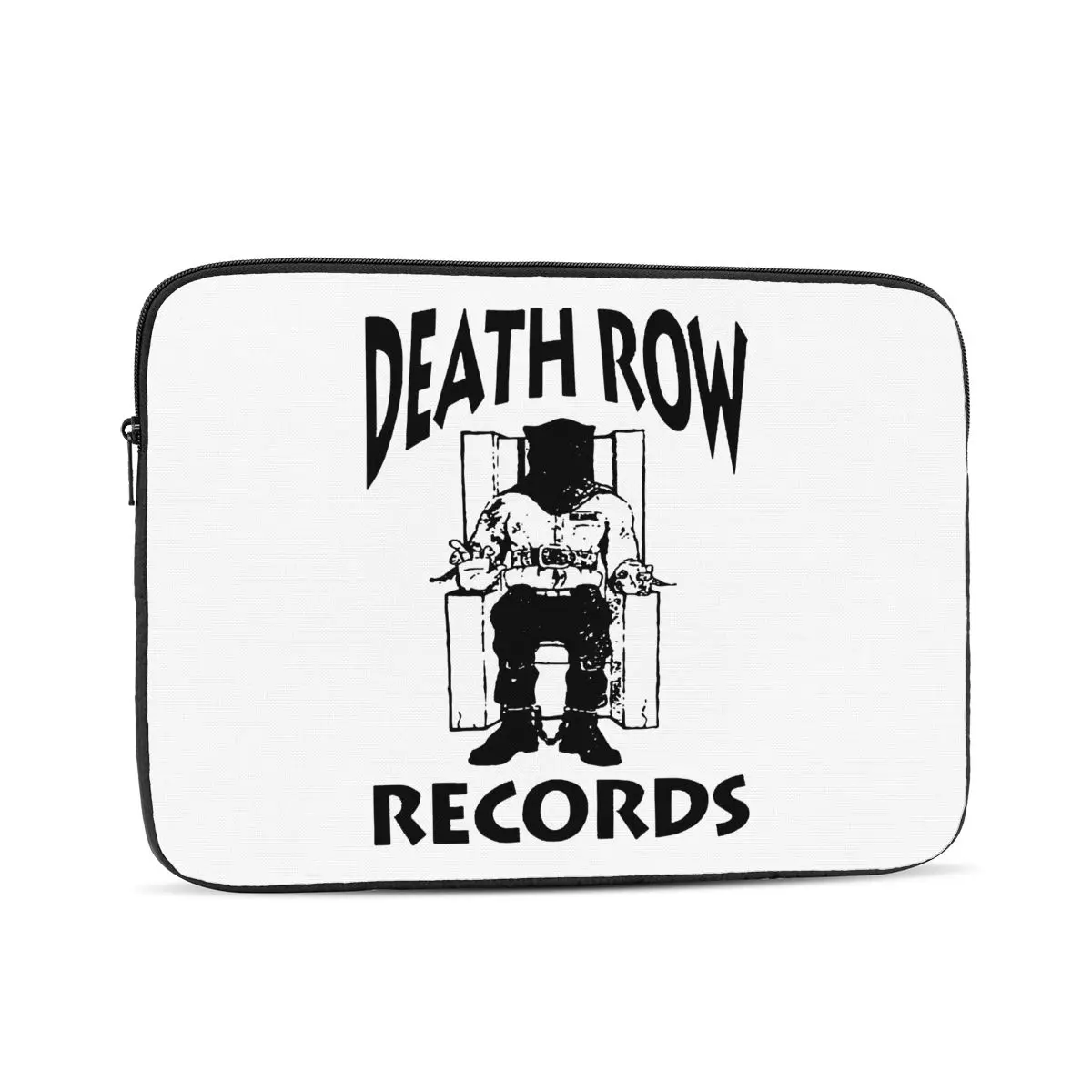 Death Row Records Black Computer ipad Laptop Cover Case17 15 13 12 10 Inch Laptop Sleeve Bag Portable Cover Fundas Pouch
