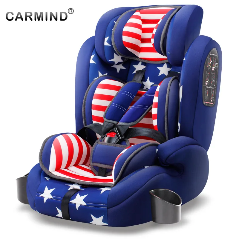 Carmind Child Car Safety Seat 9 Months-12 Years Old Car Baby Seat Baby Seat  Baby Car Seat Sets
