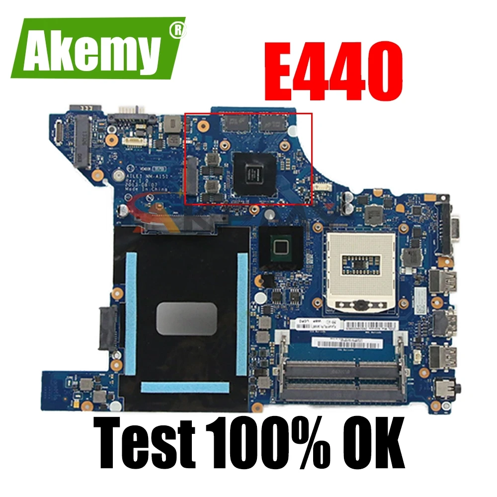 Для Lenovo Thinkpad E440 ноутбук материнская плата AILE1 NM A151 GPU GT840M 2 ГБ 100% тесты работы FRU 04X5921