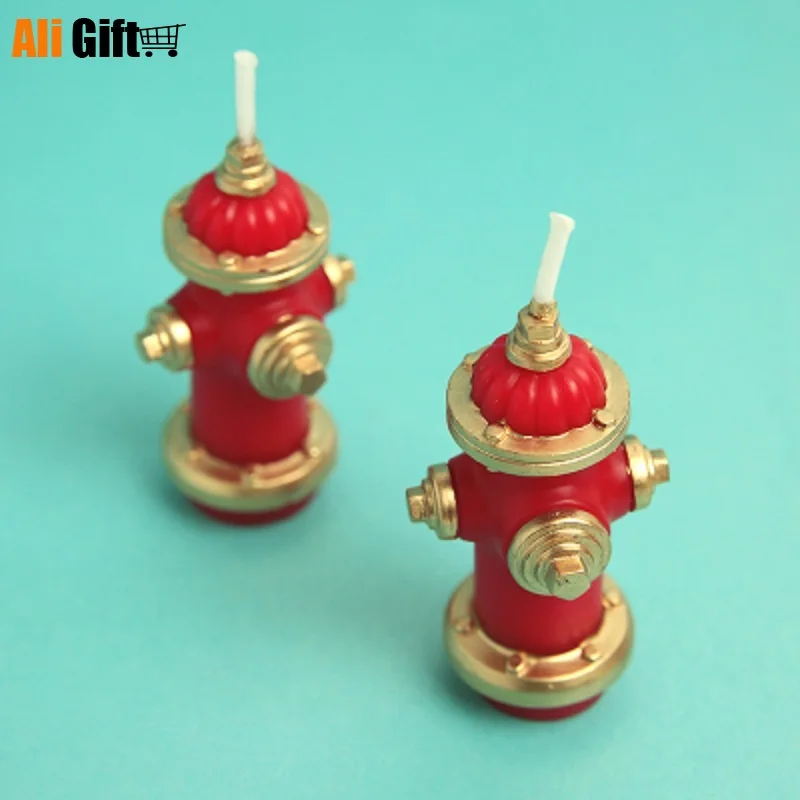 Милая Детская Свеча для дня рождения с изображением пятнистой собаки щенка Знак