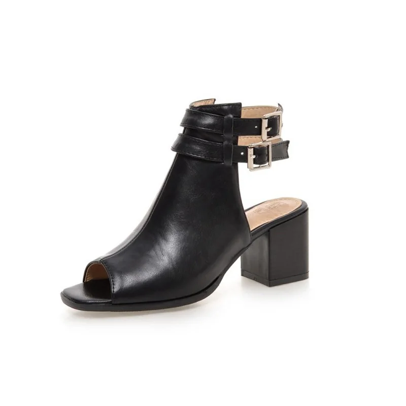 Пикантные женские босоножки летние туфли на высоком каблуке с открытым носком