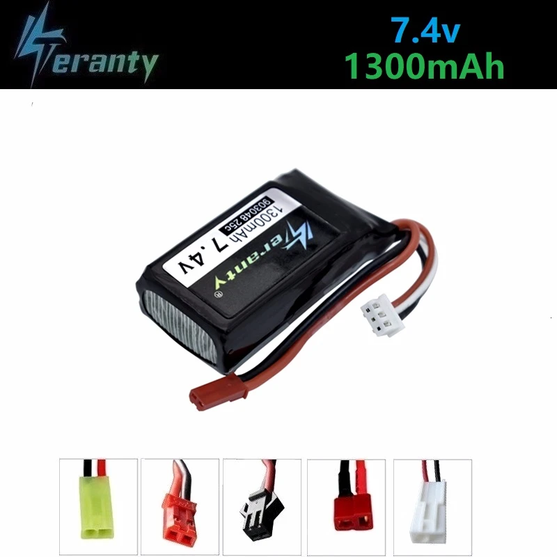 7 4 V LiPo батарея для Wltoys V353 A949 A959 A969 A979 k929 v 1300mah 903048 Drone автомобилей с дистанционным
