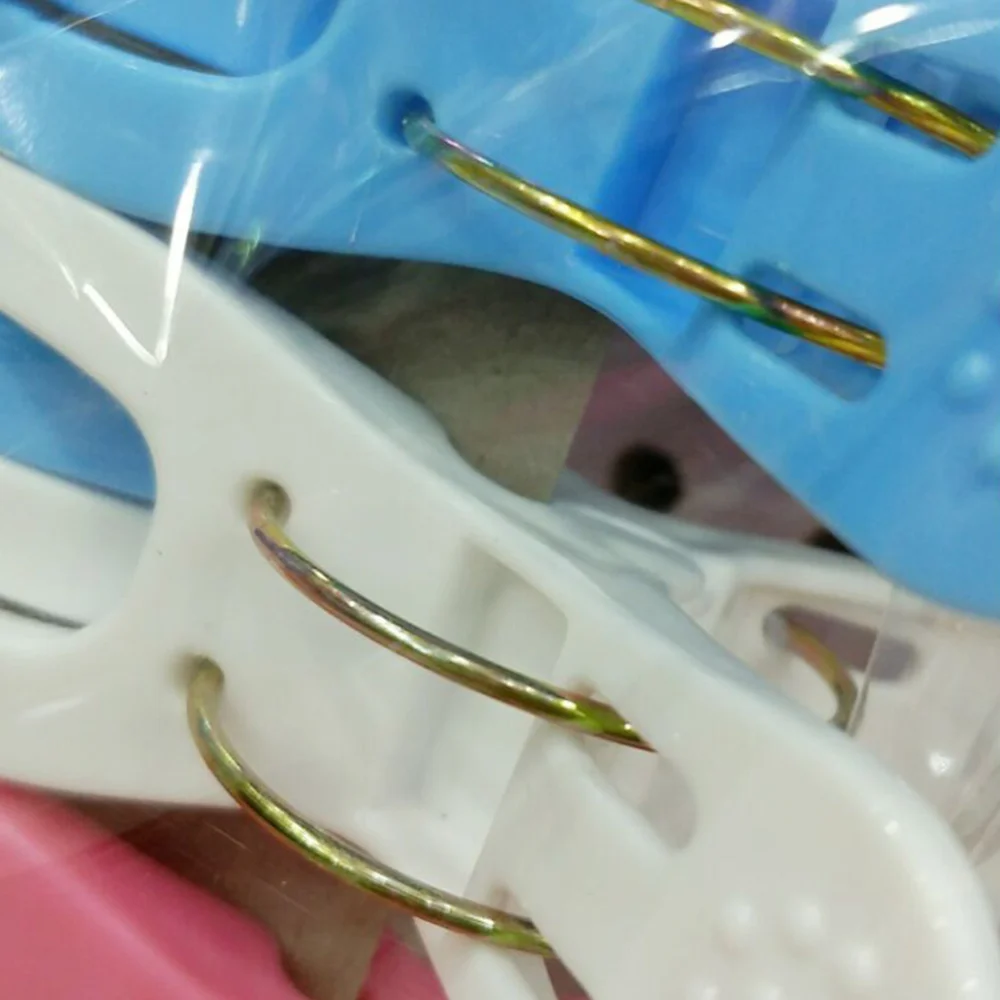 

12 Pcs Household Clothes-pin Multi-purpose Colorful Quilt Clip Fixed Windproof Clothes Clip Large Clothespin for Indoor