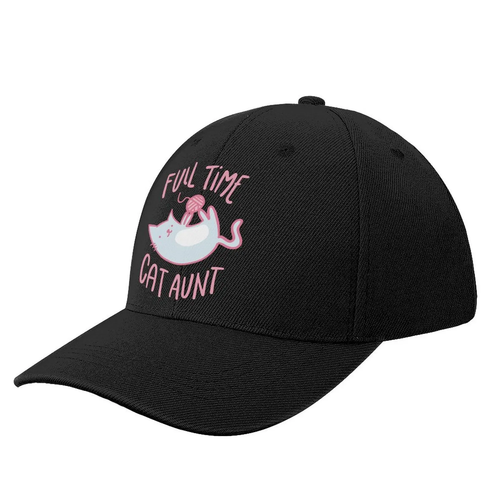 

Funny Cat Baseball Cap University Fashionable Baseball Hat Crazy Design Big Head Polyester Cap