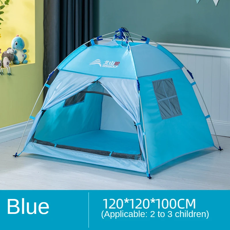 

Children Little Princess Baby Toys Tent House Small Children Indoor Games Room Automatic Bracket 190T Polyester Silk Spinning
