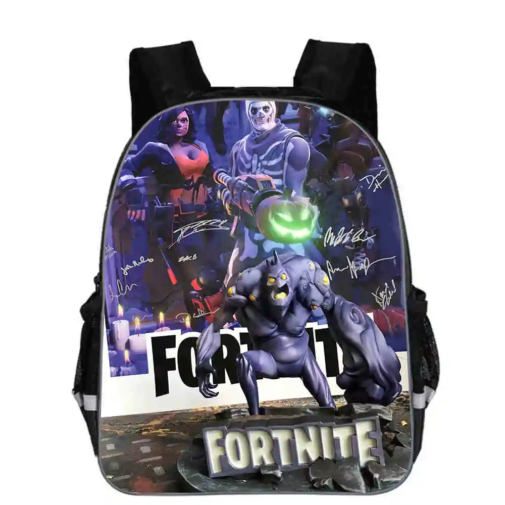 Рюкзак с принтом игры Fortnite для подростков нейлоновая Водонепроницаемая школьная
