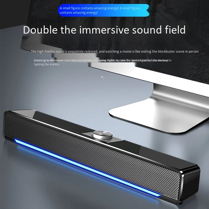 

Computer Speakers, Home Desktop Speakers, Sound Bars, Subwoofer with Bluetooth, Ambient Light