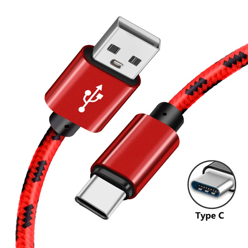 Кабель USB Type C для быстрой зарядки 2A Redmi Note 7 7S K20 Pro кабель Xiaomi Mi 9T Mi8 SE Mix 3 5G 2S|Кабели