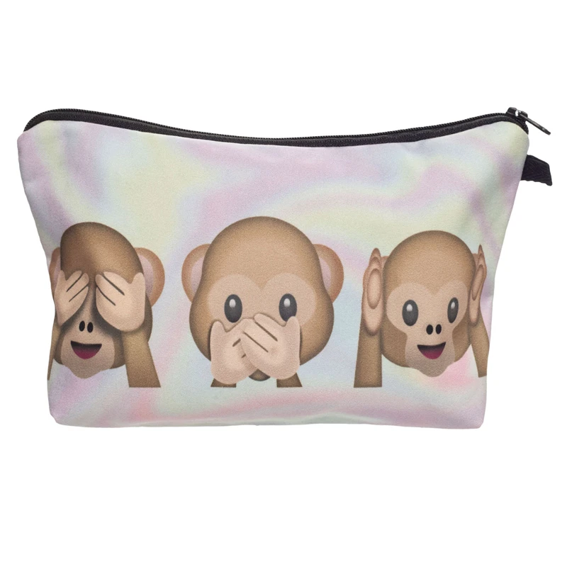 Новая женская косметичка на молнии несессер портативная с голографическими