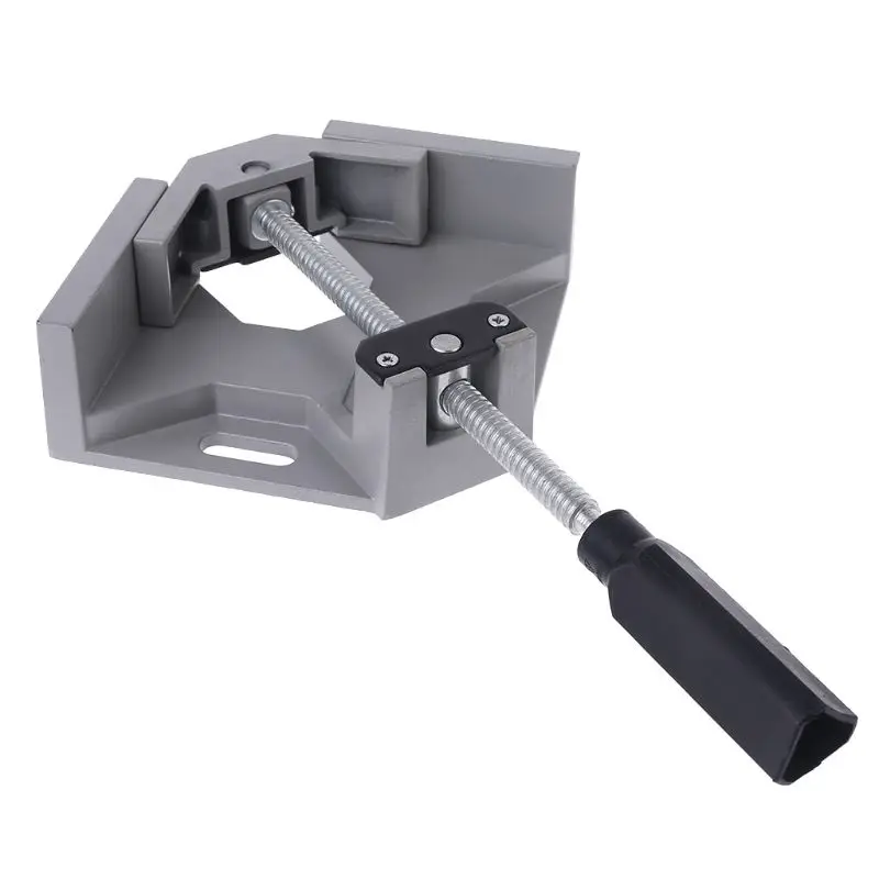 Одна Ручка 90 градусов правый угол зажим две оси алюминиевый сплав