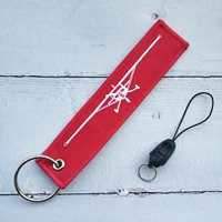 1 red embroidery plane bracelet phone strap id badge keys tags id card gym straps usb badge holder for aviator christmas gift