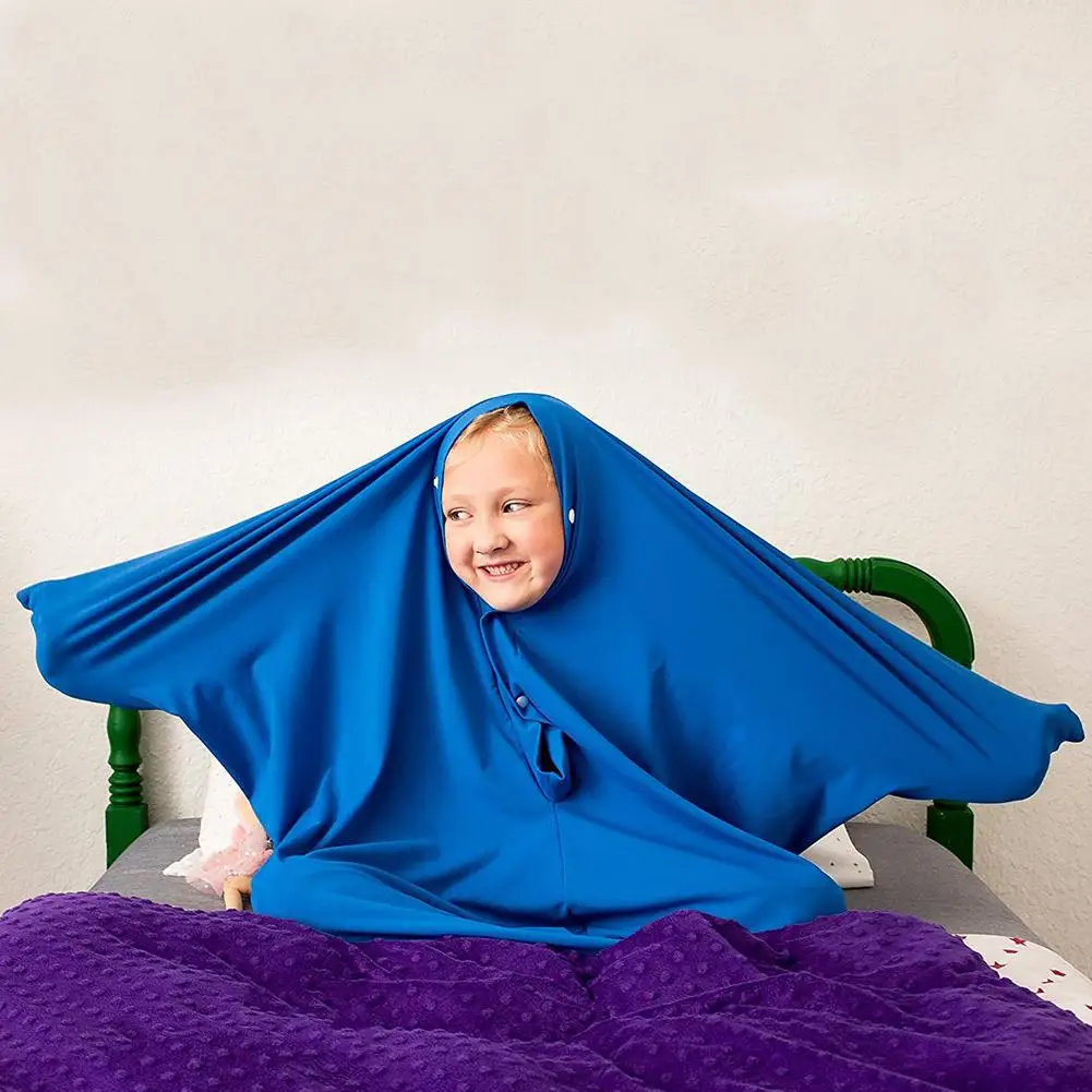 

Sensory Sock Full Body Wrap To Relieve Stress Hyposensitivity Anxiety Stretchy Safe Comfortable Breathable Sack For Boys Girls