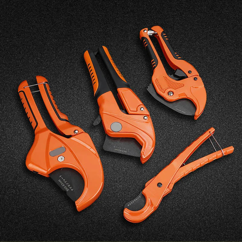 

Pipe Cutting Cutter Scissors Pipe Cutter Tube Hose Plastic Pipes PVC/PPR Plumbing Manual Hand Tools E7