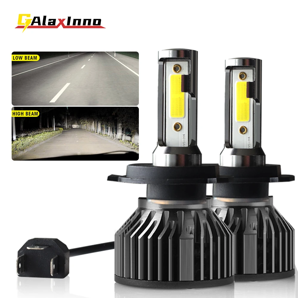 

Автомобильные фары H4, 12 В, фары, мотоциклы, фары, Автомобильные противотуманные фары, стабильные Люмены, мощный теплоотвод, легкая установка,...