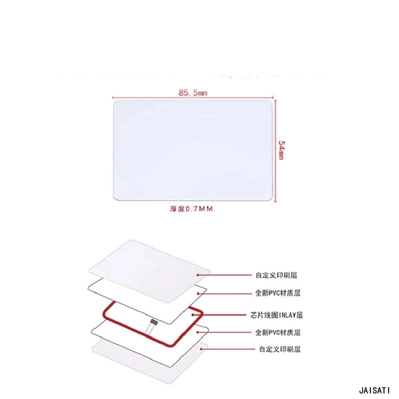 White card chip low frequency read-write access control induction IC | Безопасность и защита