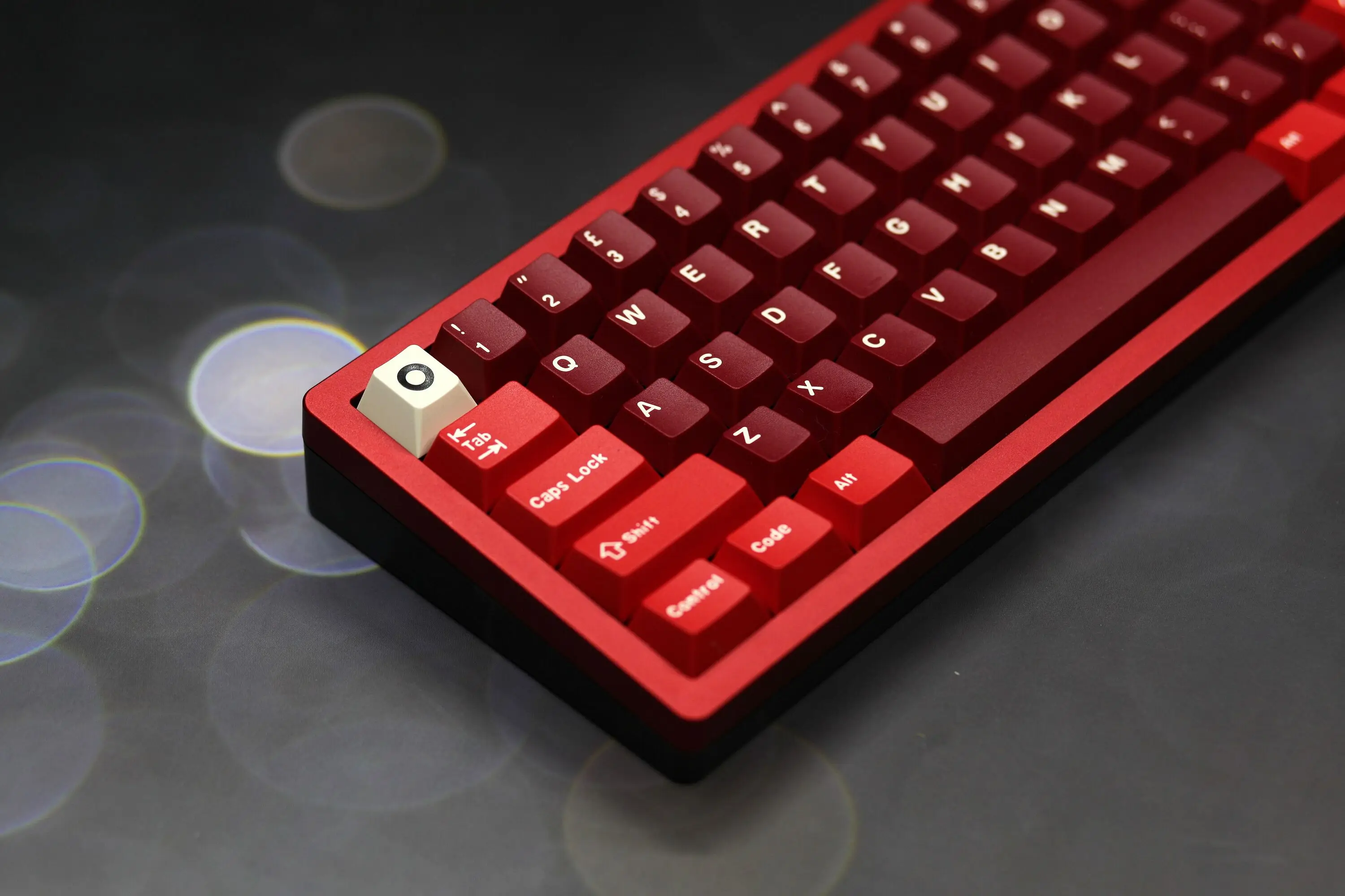 G-MKY 173 колпачки для клавиш Monster/Red Samurai Cherry Profile DOUBLE SHOT ABS PBT шрифт механической