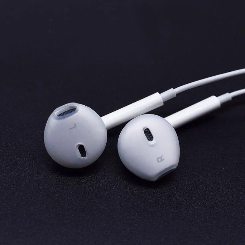 

Silicone Earbuds Earphone Case Cover for Apple Airpods iphone X 8 7 6 Plus 5 SE Earpods Headphone Eartip Ear Cap Tips Earcap