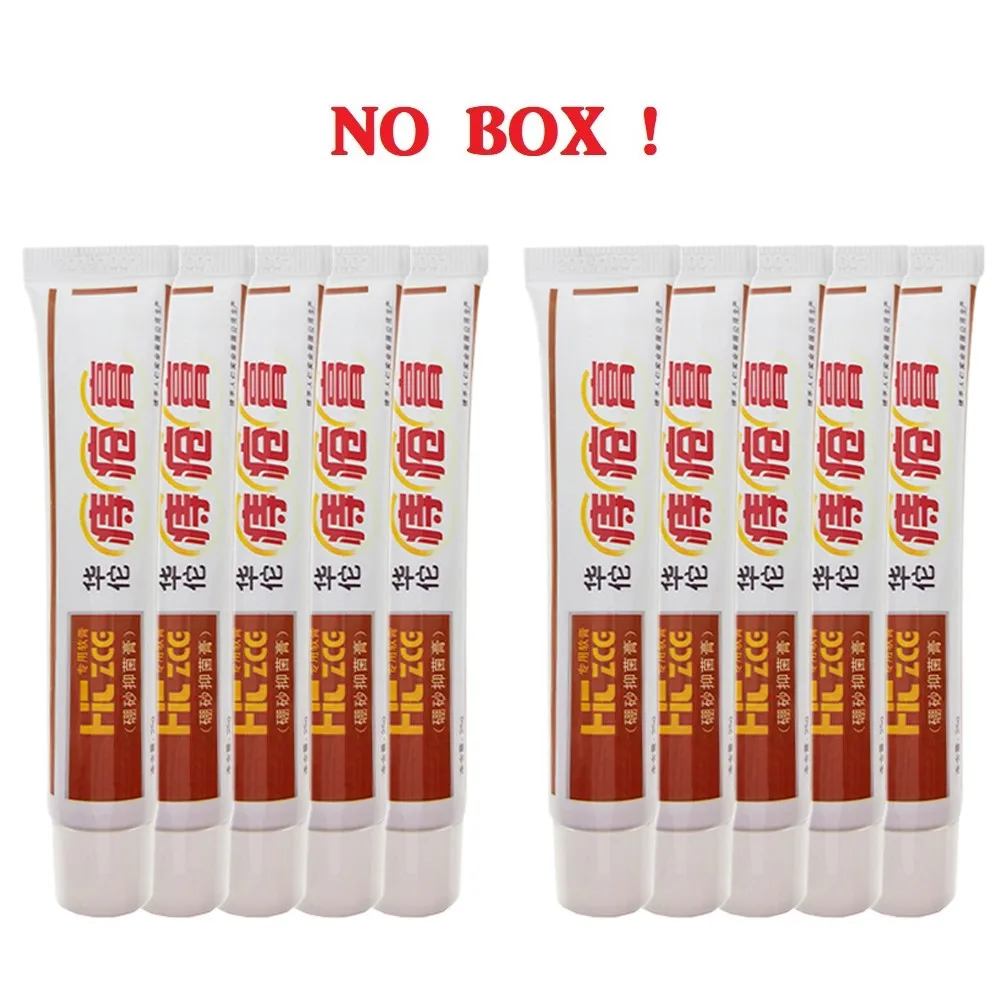 Мазь от геморроя Huatuo 10 шт./лот медицинский травяной крем внутренние сваи внешняя