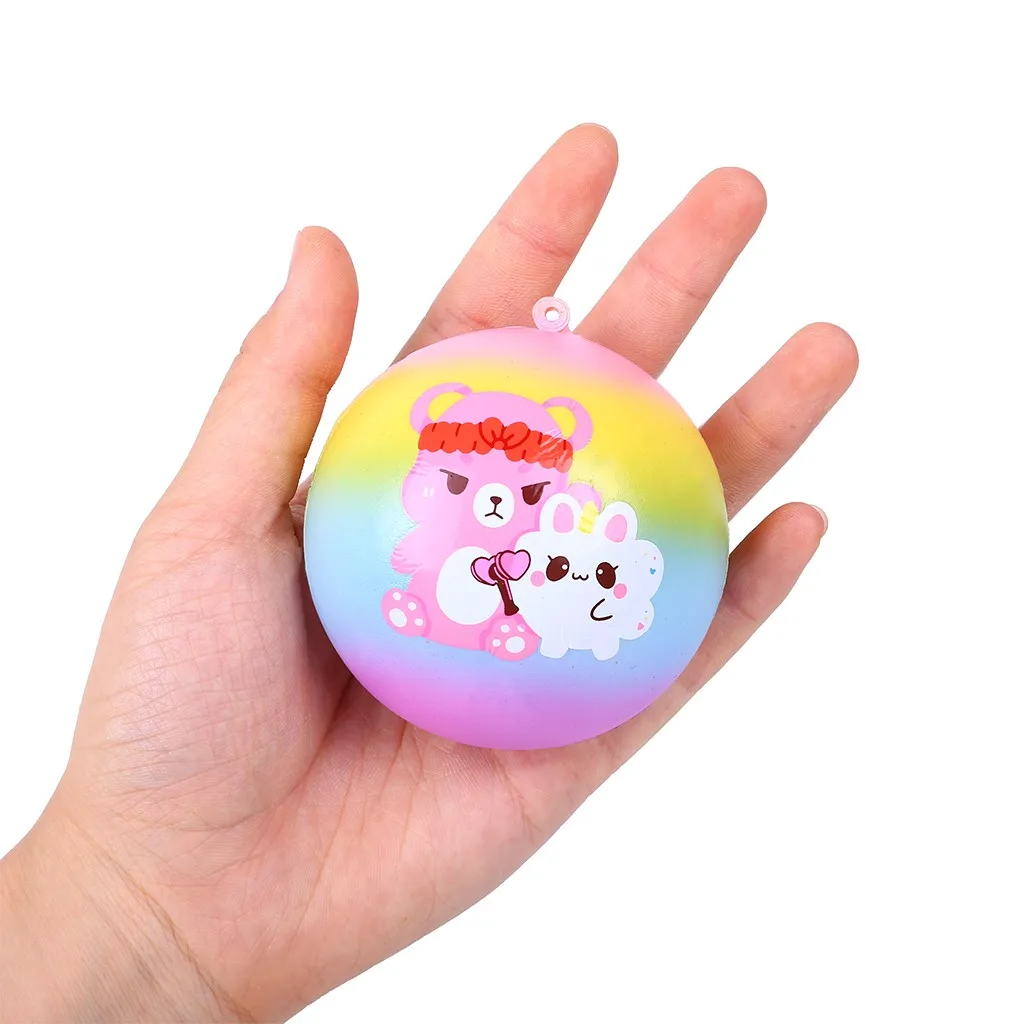 

Kawaii Cute Bread Pendant Scented Charm Slow Rising Collection Stress Reliever Toy Stress Relief AntiDepressant Vent Toys