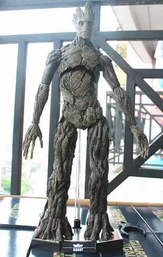 Горячие игрушки GROOT guarders of Galaxy Groot 1/6 весы из ПВХ 38 см 15 дюймов|Игровые фигурки и