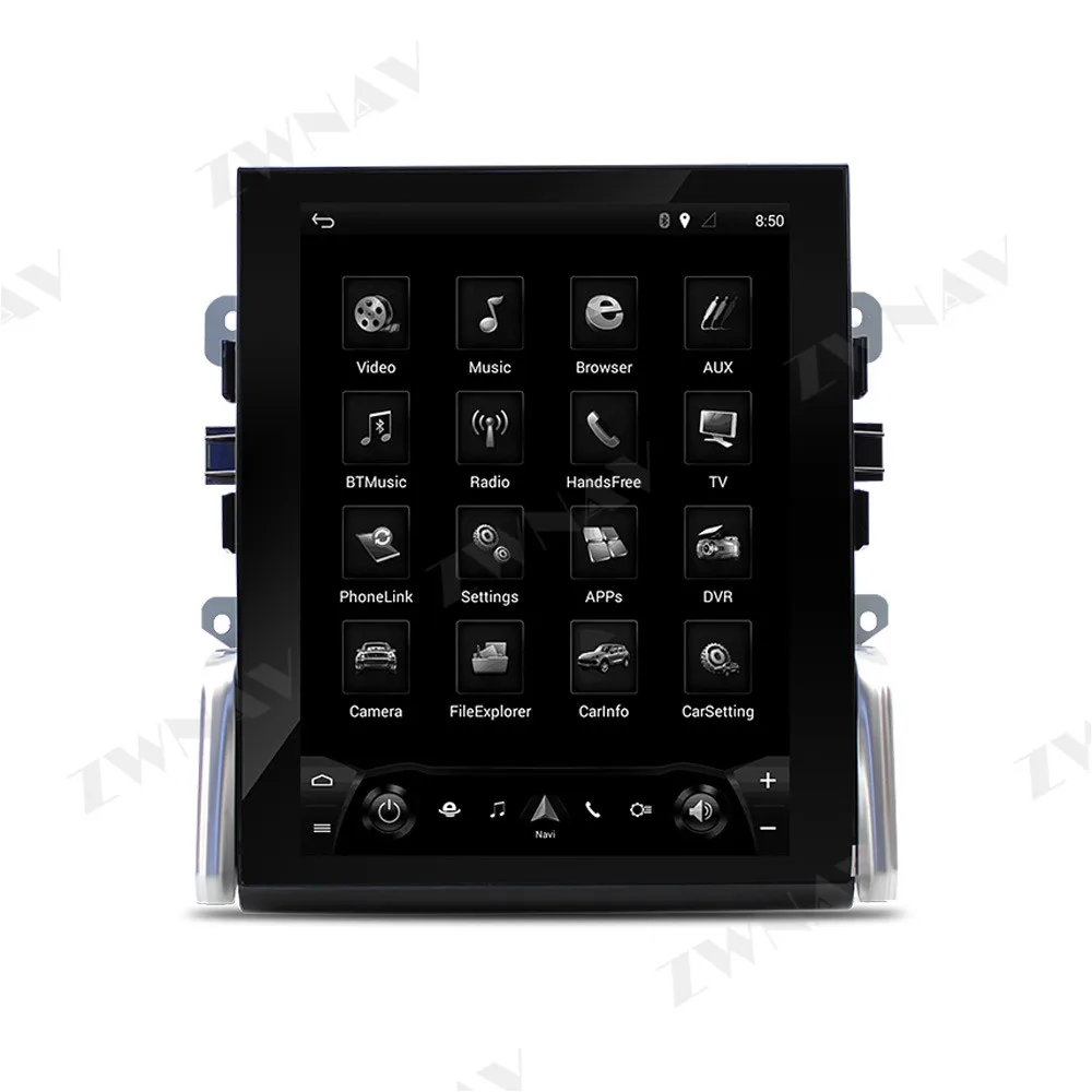 ZWNAV Vertical screen Tesla Style Newest Android 7.1 System For Porsche Macan 2011 2012 2013 GPS Navigation