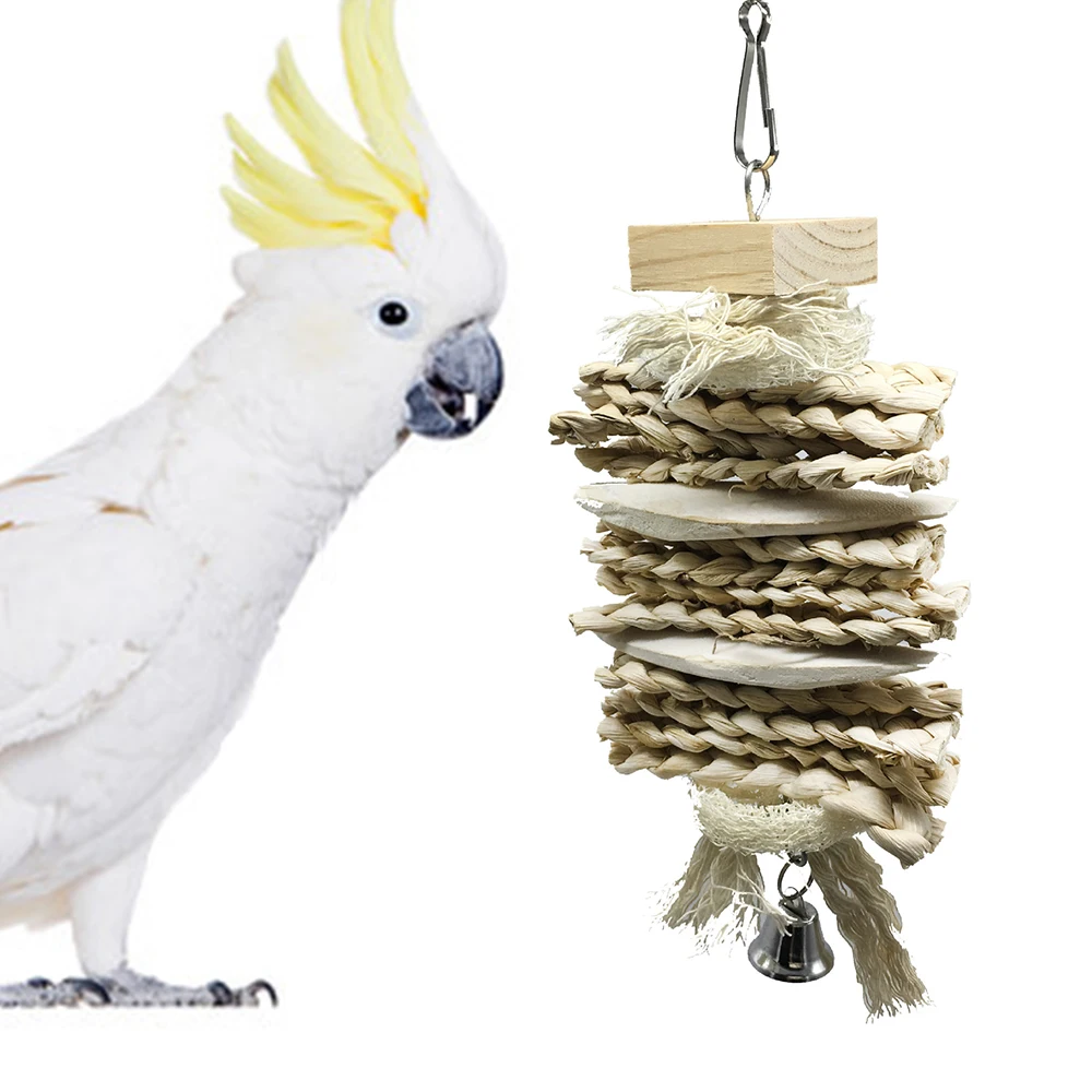 Животное Эко дружественный деревянный жевательный укус Забавный вязаный