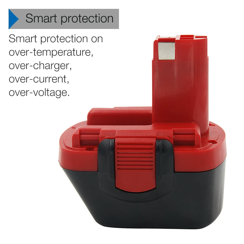 Перезаряжаемая батарея Ni-MH 12 В для Bosch BAT120 BAT139 GSR12VE-2 2607335273 2607335284 2 шт. - купить по