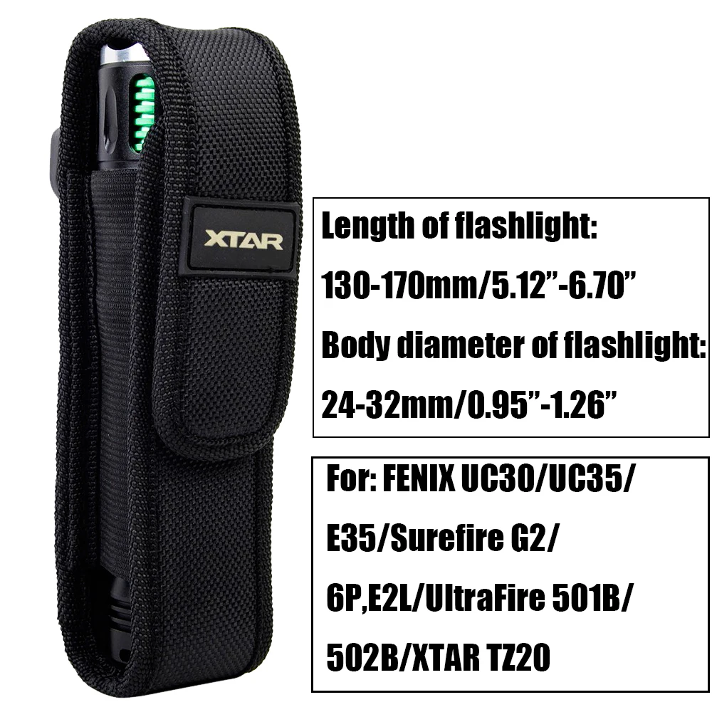 Type 1 XTAR T220 Мешка Фонарик светодиодный фонарик Чехол кобура Открытый Отдых Пеший Туризм Молл LED LENSER фонарик чехол для Fenix xtar TZ20 - Цвет: Type 1