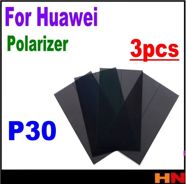 3 шт. поляризационная световая пленка для ремонта Huawei P30|Защитные стёкла и плёнки
