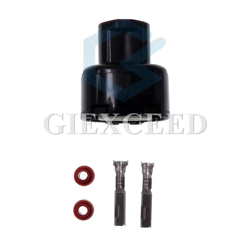 2 набора разъема автомобиля с водонепроницаемым разъемом 7283-1224-30 7283-1224-10 Женский автомобильный разъем Auto Socket для японских приложений IAT/MAT.