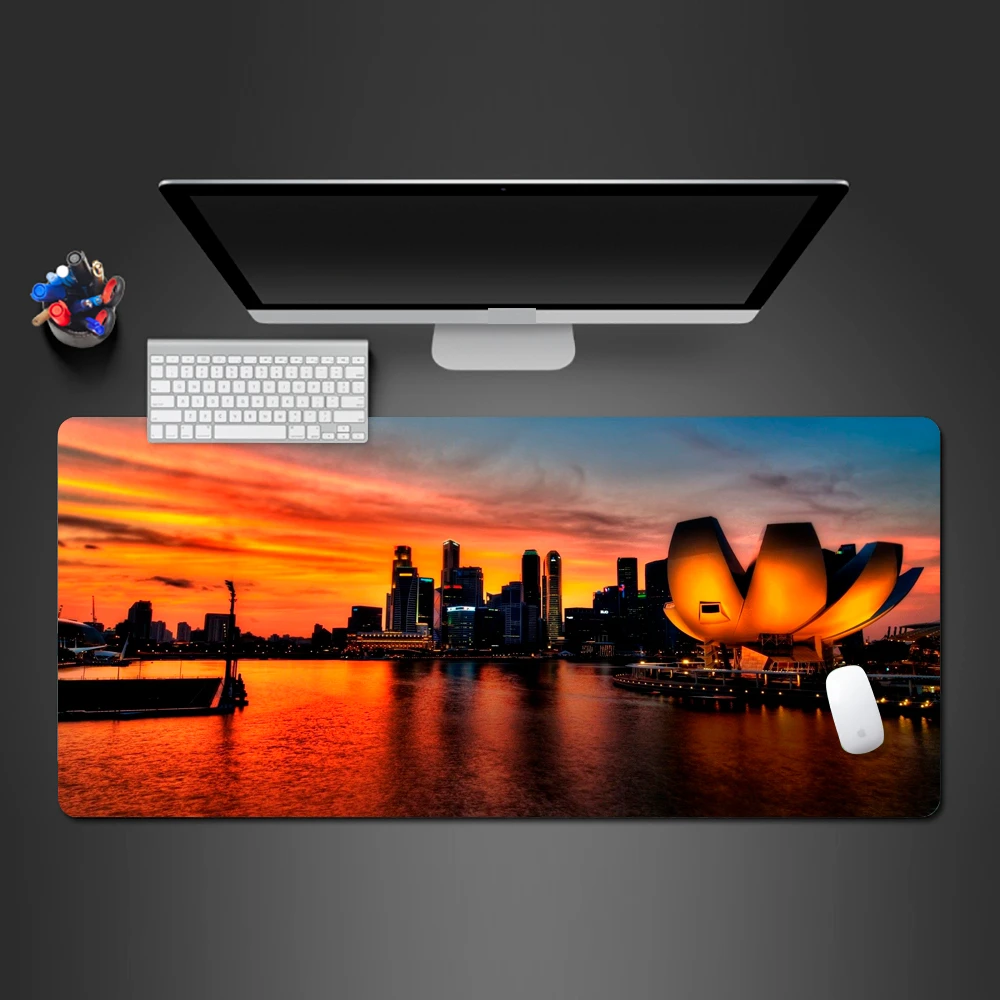 

Best Hot Sydney City Landscape Mouse Pad Personality Game Player Mousepad Table To Computer Gamibg Mouse Mat Best Christmas Gift