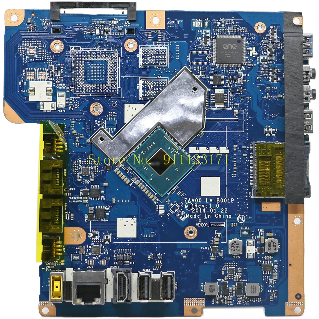 NEW FOR Lenovo C260 All-in-one Motherboard 90007092 ZAA00 LA-B001P Mainboard With W8P J1800 CPU | Компьютеры и офис