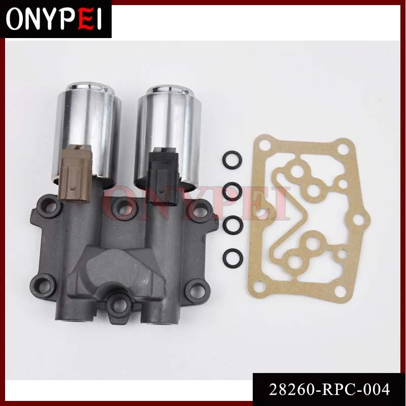 28260-RPC-004 Двойной линейный соленоид трансмиссии 28260 автоматический для Honda Civic