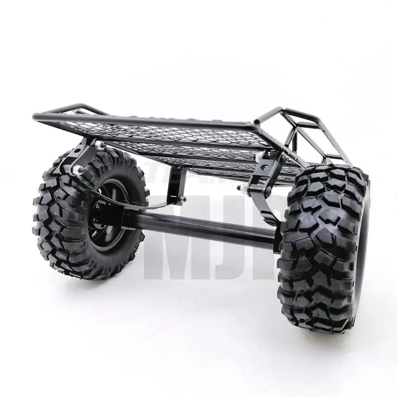 Осевой SCX10 1/10 металлический Сцепной прицеп 220*205 мм для RC Crawler 90046 90047 90053 TRX4 D90 CC01 D110