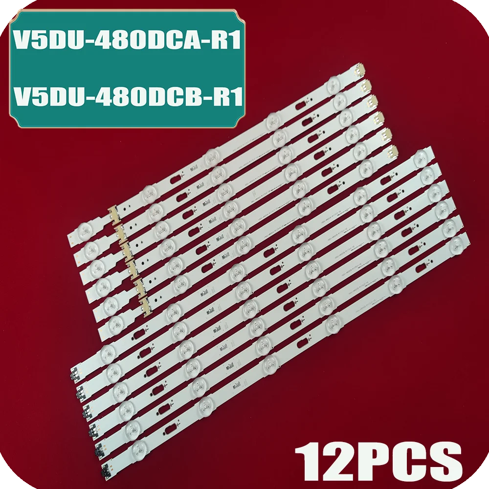 

Nova 12pcs tira conduzida para samsung UE48JU6412 UE48JU6410 UE48JU6465 UE48JU6450 UE48JU6440 UE48JU6652 UE48JU7090 UE48JU7080