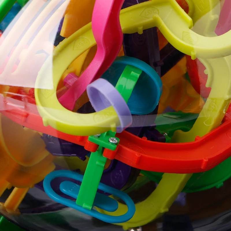 

Classic Toys 299 Barriers 3D Intellect Ball Balance Maze Game Puzzle Globe Toy Kid Gift