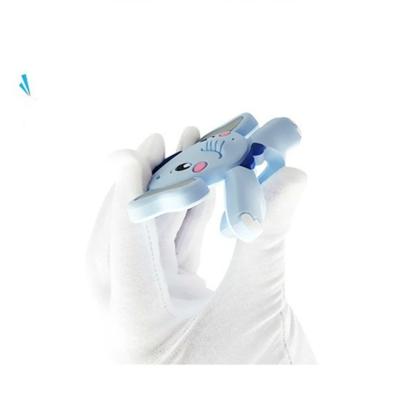 

Food Grade Safe Silicone Teethers Animal Elephant Baby Ring Teether Infant Baby Silicone Chew Charms Kids Teething Toddler Toy