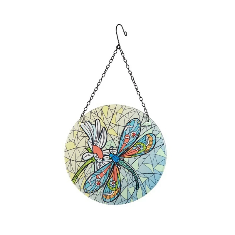 

Hanging Crystal Dragonfly Decor Rainbow Window Hanging Crystal Dragonfly