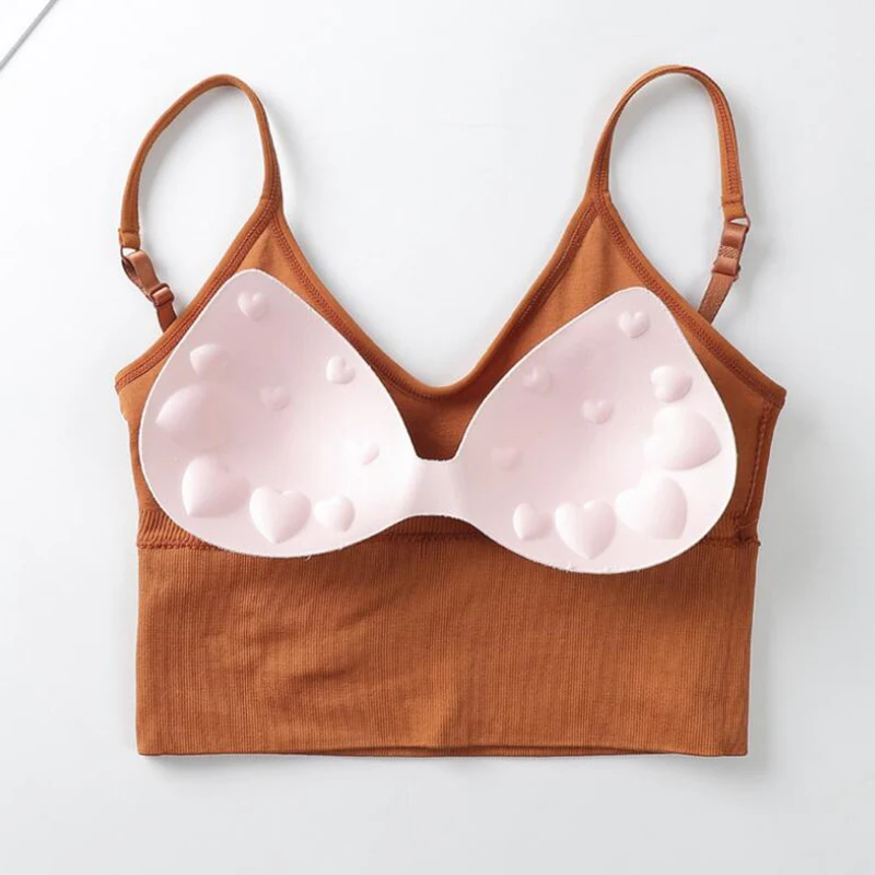 

Solid Sports Bras Women Breathable Sports Bra Anti-sweat Shockproof Padded Yoga Sport Tops Jogging Gym Women Fitness Workout