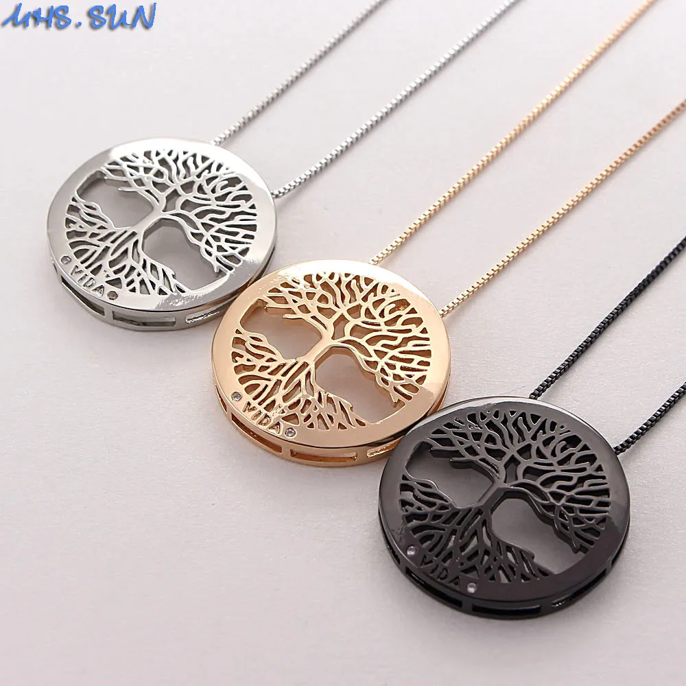 MHS.SUN Модные женские ювелирные изделия золотые/черные круглые полые дизайнерские