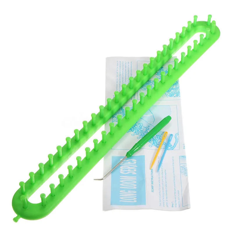 Набор для вязания ткацких станков 4 размера пластиковый помпон носок шапка шарф