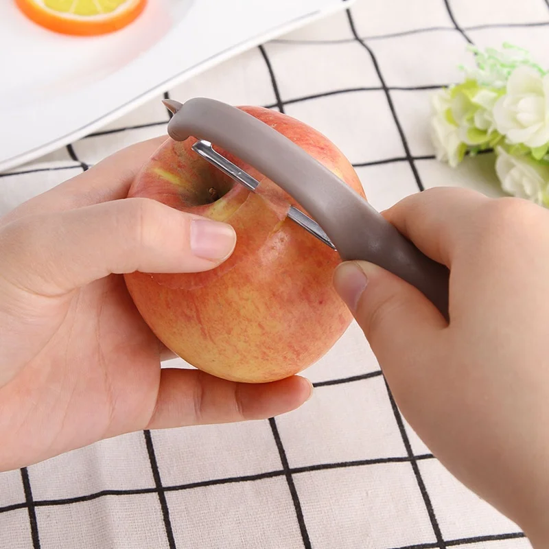 

A Fruit Knife Melon Planer Grater Kitchen Gadget Household Peeler Stainless Steel Kitchen Peeler Potato And Vegetable Cutter