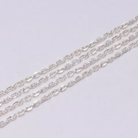 Цепи для бижутерии YouYoungDifferent, золотистого цвета, латунь, 5 метров