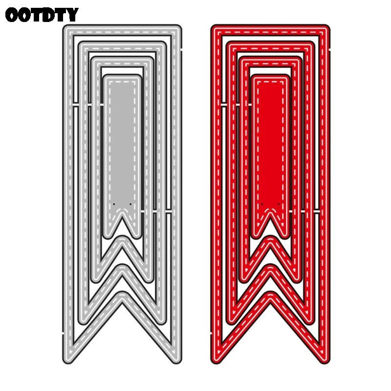 Металлический баннер для резки металла Трафаретный Скрапбукинг DIY штамп