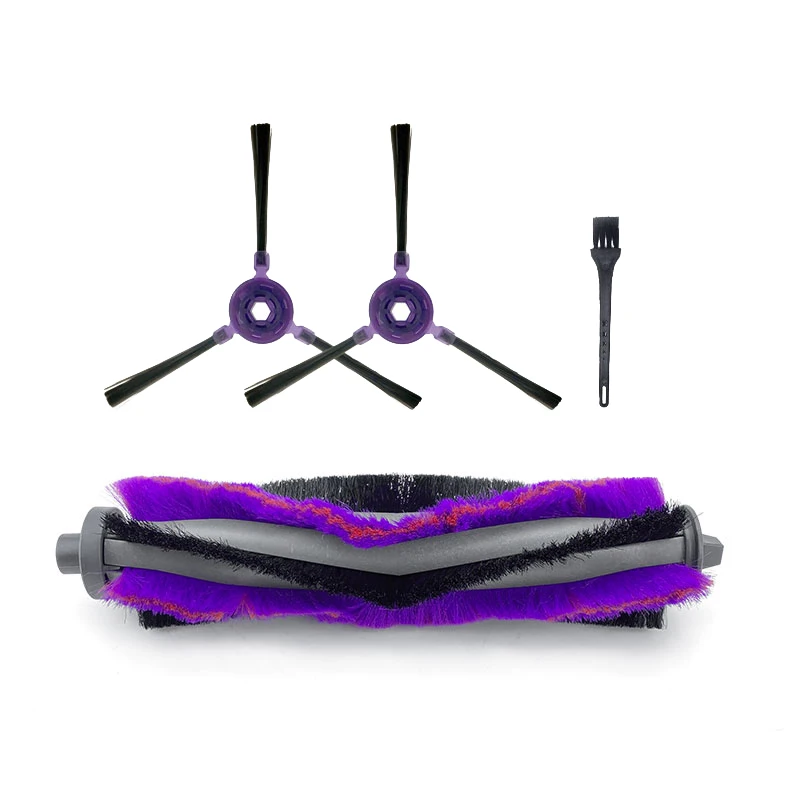 

Promotion!Vacuum Cleaner Main Brush Side Brush, Used for Midea I5 Young Robot Vacuum Cleaner Parts Bristle Replacement Kit