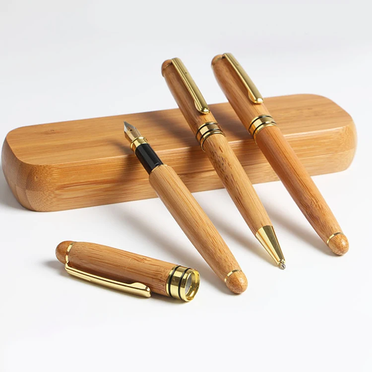 

Ручка перьевая из натурального бамбука, каллиграфическая ручка с чернилами, офисные аксессуары, для бизнеса, Канцелярия: ручка с подписью